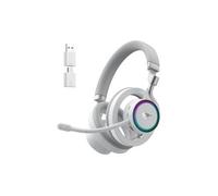 Havit Fuxi-H8 (White) Cuffie Con cavo e senza cavo A Padiglione Gaming USB tipo-C Bluetooth Bianco