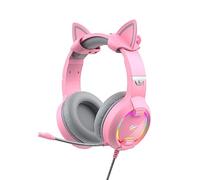 havit GAMENOTE H2233d Cuffie da gioco RGB (rosa)