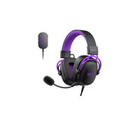 Havit H2002C+U gaming headphones black and purple Cuffie H2002C+UBP