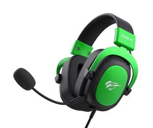 Havit H2002d Auricolare Cablato A Padiglione Gaming Nero, Verde