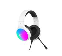 Havit H2043U cuffia e auricolare Cuffie Cablato A Padiglione Gaming Nero, Bianco