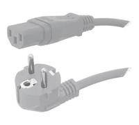HAWA 1008231 Cavo IEC Grigio 2.00 m
