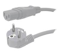 HAWA 1008231 Cavo IEC Grigio 2.00 m