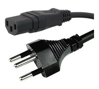 HAWA 1008243 Cavo IEC Nero 2.00 m