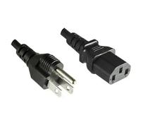 HAWA 1008247 Cavo IEC Nero 2.00 m