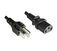 HAWA 1008247 Cavo IEC Nero 2.00 m