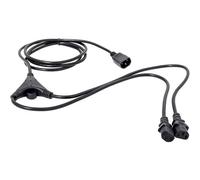 HAWA 1008272 Cavo a Y IEC Nero 2.35 m