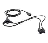 HAWA 1008273 Cavo a Y IEC Nero 5.00 m