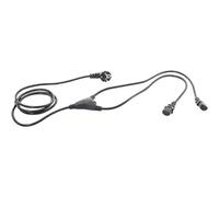 HAWA 1008274 Cavo a Y IEC Nero 2.35 m