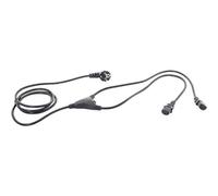 HAWA 1008274 Cavo a Y IEC Nero 2.35 m