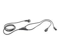HAWA 1008275 Cavo a Y IEC Nero 5.00 m
