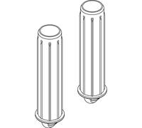 HAWA Guida a pavimento Ordena 70 F con molla per 1 porta scorrevole in legno 19155