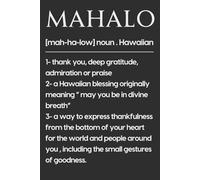 Hawaii Aloha Definition Notebook - Inspirational Journal for Women & Men | 6x9 Lined Hawaiian-Themed Writing Notebook | Meaningful Gift for Reflection, Gratitude & Everyday Notes | 120 Pages