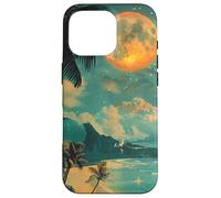 Hawaii Beach Travel grafica minimalista Custodia per iPhone 16 Pro