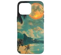 Hawaii Beach Travel grafica minimalista Custodia per iPhone 16 Pro Max