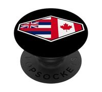Hawaii e Canada Uniti nelle Radici PopSockets PopGrip Adesivo