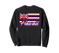 Hawaii Flag The Aloha State Uomini Donne Bambini Hawaii Felpa