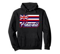 Hawaii Flag The Aloha State Uomini Donne Bambini Hawaii Felpa con Cappuccio