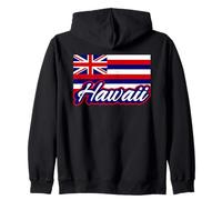 Hawaii Flag The Aloha State Uomini Donne Bambini Hawaii Felpa con Cappuccio