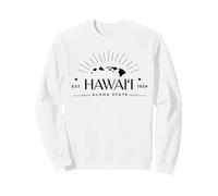 Hawaii Moderno EST. 1959 Aloha State - Isole Hawaii Felpa