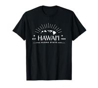 Hawaii Moderno EST. 1959 Aloha State - Isole Hawaii Maglietta