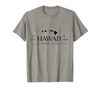 Hawaii Moderno EST. 1959 Aloha State - Isole Hawaii Maglietta