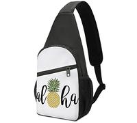 Hawaii Pine Crossbody Zaino Borsa a tracolla Leggero One Strap Sling Bag Viaggio Escursionismo Daypack