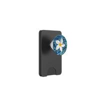 Hawaii Pop Mount Socket Fiore bianco nell'acqua del mare oceano PopSockets PopWallet per MagSafe