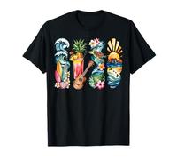 Hawaii Pride Landmarks Natura Animali Viaggio Souvenir Stato Maglietta