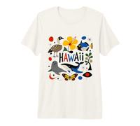 Hawaii Selvaggio e Meraviglioso Maglietta Premium