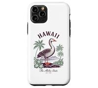 Hawaii State Bird Nene Goose Camicia Vintage Island Nature Custodia per iPhone 11 Pro