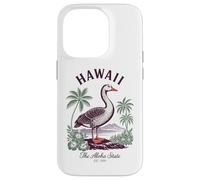 Hawaii State Bird Nene Goose Camicia Vintage Island Nature Custodia per iPhone 14 Pro