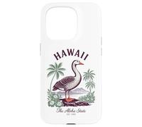 Hawaii State Bird Nene Goose Camicia Vintage Island Nature Custodia per iPhone 15 Pro