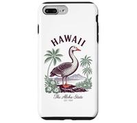 Hawaii State Bird Nene Goose Camicia Vintage Island Nature Custodia per iPhone 7 Plus/8 Plus