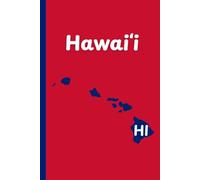 Hawaii State Journal: HI, The Aloha State, notebook, travel log, notepad, 6x9" inch, 110 pages, college ruled.