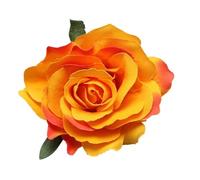Hawaii Stile di Viaggio Rose Fiori Forcine per Capelli Damigella d'Amore Fiori Barrette Spilla Matrimonio Festa Accessori per Capelli Forcine per Capelli (Arancione)