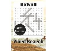 Hawaii Word Search Puzzle Book: Easy to Read Print | 6 x 9 inches, 144 pages | 70+ puzzles - Gift for Vacations, Holidays, and Relaxing Times