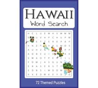 Hawaii Word Search Puzzle Book: easy to read word find