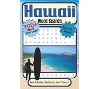 Hawaii Word Search Puzzle Book: For Adults, Seniors, and Teens | Easy to Read, 100+ Word Searches With Hawaiian Island Life, Nature, Beaches, ... Vacations, Holidays, Breaks, and Traveling