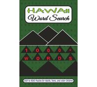 Hawaii Word Search Puzzle Book: Word Searches with Easy to Read Print about Hawaii, Hawaii Cities, Hawaii beaches and More | 6x9 inches, 110 pages | ... Gift for Holidays, Vacations and Free Times