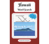 Hawaii Word Search Puzzle Book: Word Searches with Easy to Read Print about Hawaii, U.S. states, and More | 6x9 inches, 200 pages | 100 Puzzles … Gift for Vacations, Holidays and Free Times