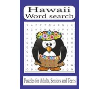 Hawaii Word Search Puzzle Book: Word Searches with Easy To Read Print featuring Hawaii, Hula, Honu and More| 6 X 9 inches | 110 pages | 50+ Puzzles…Gift for Vacations, Holiday and Leisure Time
