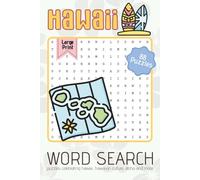 Hawaii Word Search Puzzle Book: Word Searches with Large Easy to Read Print about Hawaii, Hawaiian Culture, Aloha and more | 6x9 inches | ... for Celebrations, Holidays, and Cozy Times