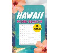 Hawaii Word Search: Word Searches With Easy to Read Print about Hawaiian, Aloha, Beaches and More | 6x9 inches,110 pages | 50+ Puzzles... Gift for Vacations, Holidays and Free Times