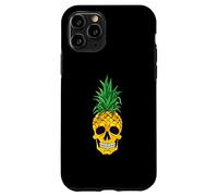 Hawaiian Ananas Skull Summer Halloween Costume Goth Custodia per iPhone 11 Pro