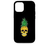 Hawaiian Ananas Skull Summer Halloween Costume Goth Custodia per iPhone 12/12 Pro