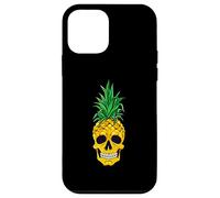 Hawaiian Ananas Skull Summer Halloween Costume Goth Custodia per iPhone 12 mini