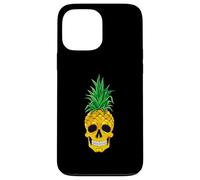 Hawaiian Ananas Skull Summer Halloween Costume Goth Custodia per iPhone 13 Pro Max