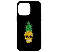 Hawaiian Ananas Skull Summer Halloween Costume Goth Custodia per iPhone 14 Pro Max
