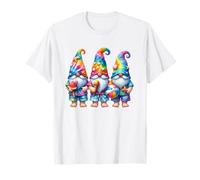 Hawaiian Beach GNOME for Men And Women Cute Summer Vacation Maglietta